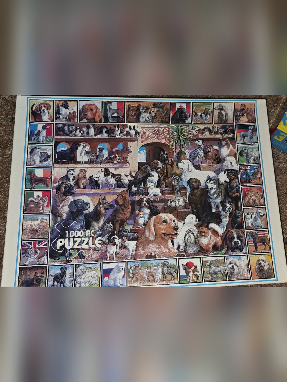 World Of Dogs 1990s 1000-Piece Puzzle - White Mountain